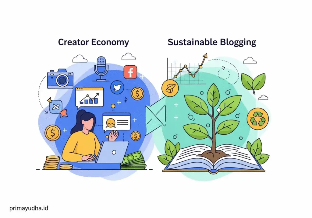 Antara Ekonomi Kreator Dan Keberlanjutan Blogging.332z